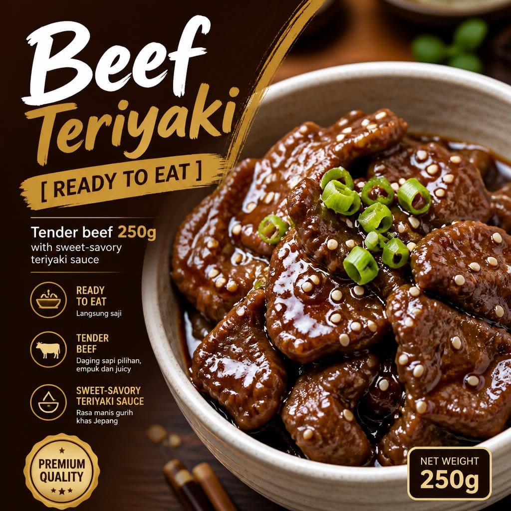 Beef Teriyaki Yakiniku Like